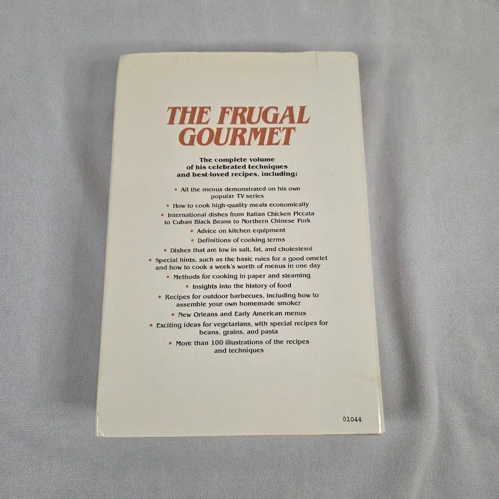 2 Cookbooks - 1. Graham Kerr's Smart Cooking, 2. The Frugal Gourmet